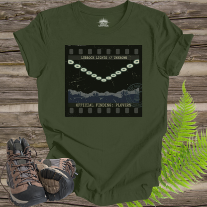 Lubbock Lights 1951 | Project Blue Book UFO Case File T-Shirt