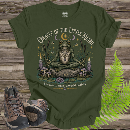 Loveland Frogman T-Shirt – Oracle of the Little Miami Ohio Cryptid Tee