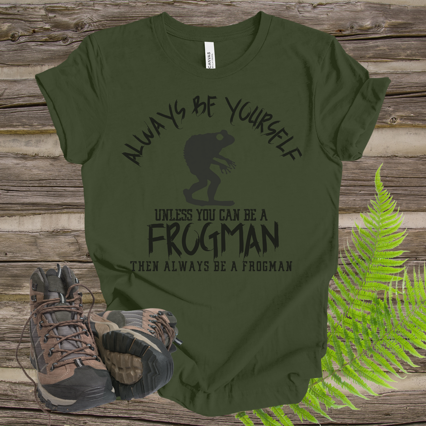 Frogman Always Be Yourself