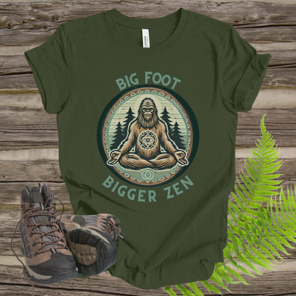 Bigfoot Zen Yoga Tee