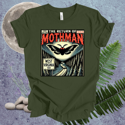 Mothman T-Shirt - West Virginia Legend Unisex Tee