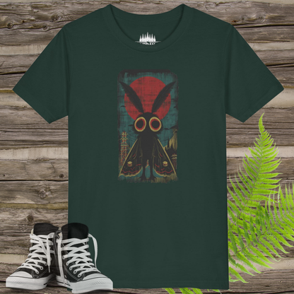 Mothman Vintage Poster Youth T-Shirt | Point Pleasant Legend