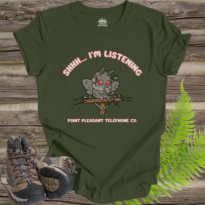 Shhh… I’m Listening – Red Eyed Chronicles Tee