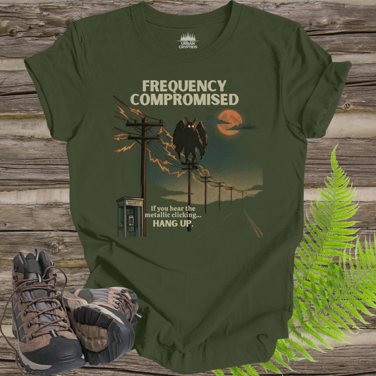 Frequency Compromised Mothman Tee