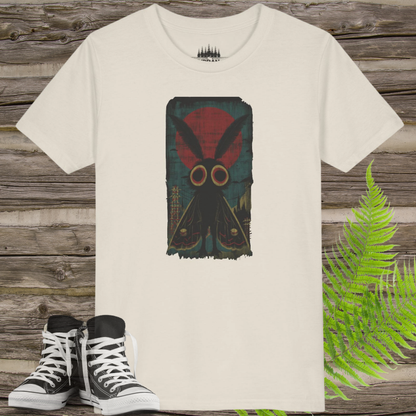 Mothman Vintage Poster Youth T-Shirt | Point Pleasant Legend