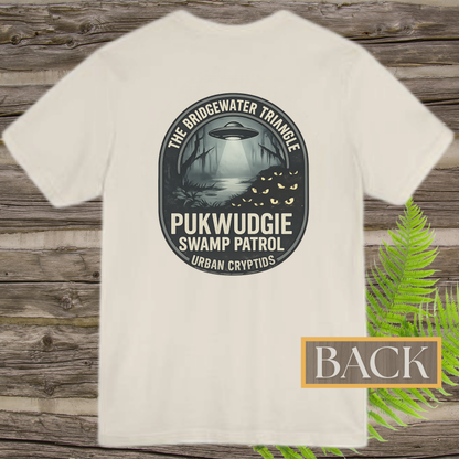 Bridgewater Triangle Pukwudgie Swamp Patrol T-Shirt | Massachusetts Cryptid Field Research Tee