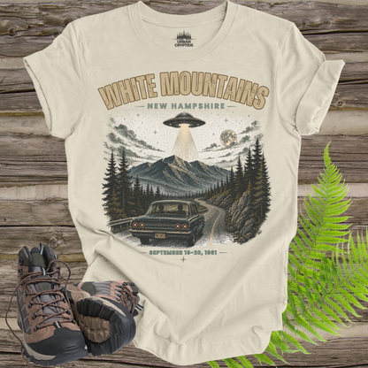 White Mountains UFO Encounter Shirt | Betty & Barney Hill 1961 Vintage Tee