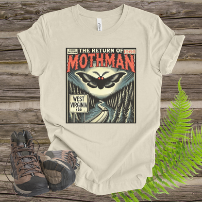 Mothman T-Shirt - West Virginia Legend Unisex Tee