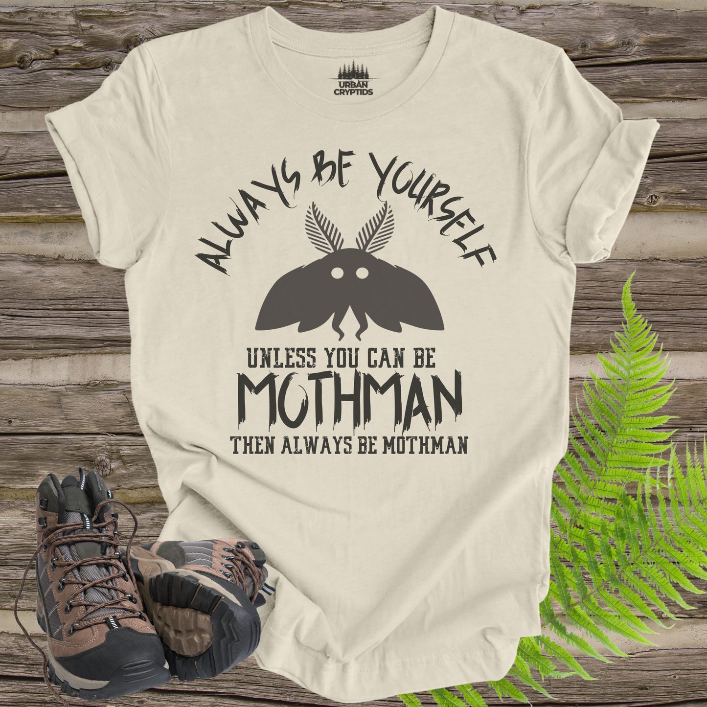 Always Be Mothman | Funny Cryptid T-Shirt