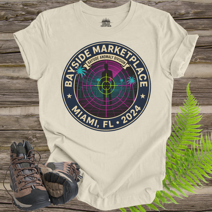 Bayside Marketplace Anomaly Division | Miami, FL 2024 Retro Cryptid T-Shirt