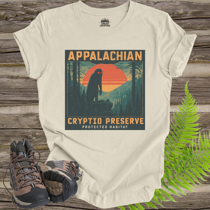 Appalachian Cryptid Preserve Mothman Vintage Outdoor T-Shirt
