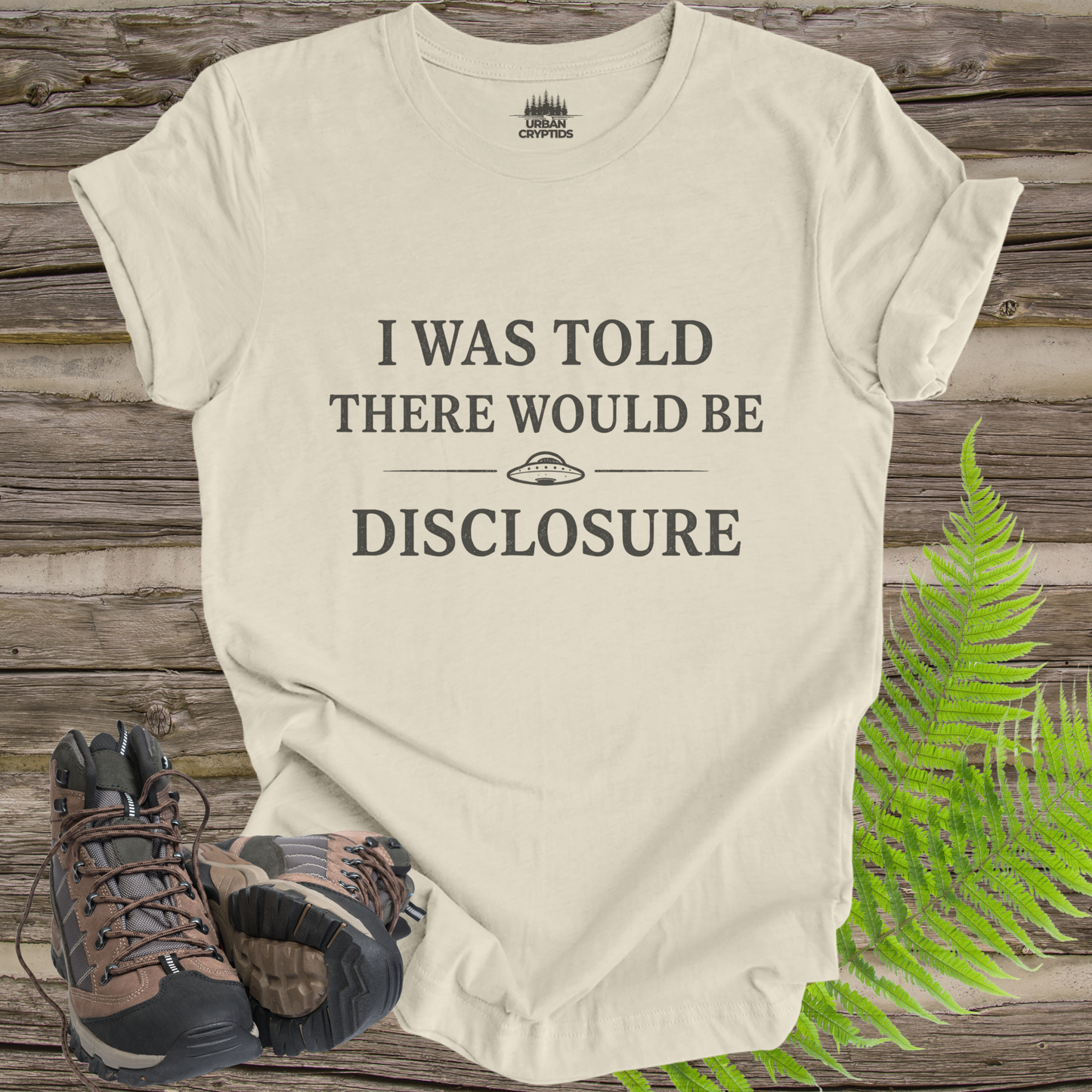 I Was Told There Would Be Disclosure T-Shirt – Funny UFO Disclosure Tee