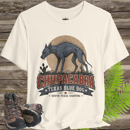 Chupacabra Texas Blue Dog T-Shirt
