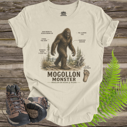 Mogollon Monster Tee | Hominid Series Arizona Cryptid Field Guide Shirt