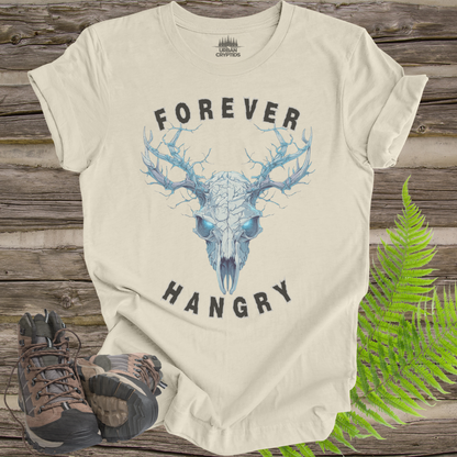 Forever Hangry Wendigo T-Shirt – Cryptid Horror Graphic Tee