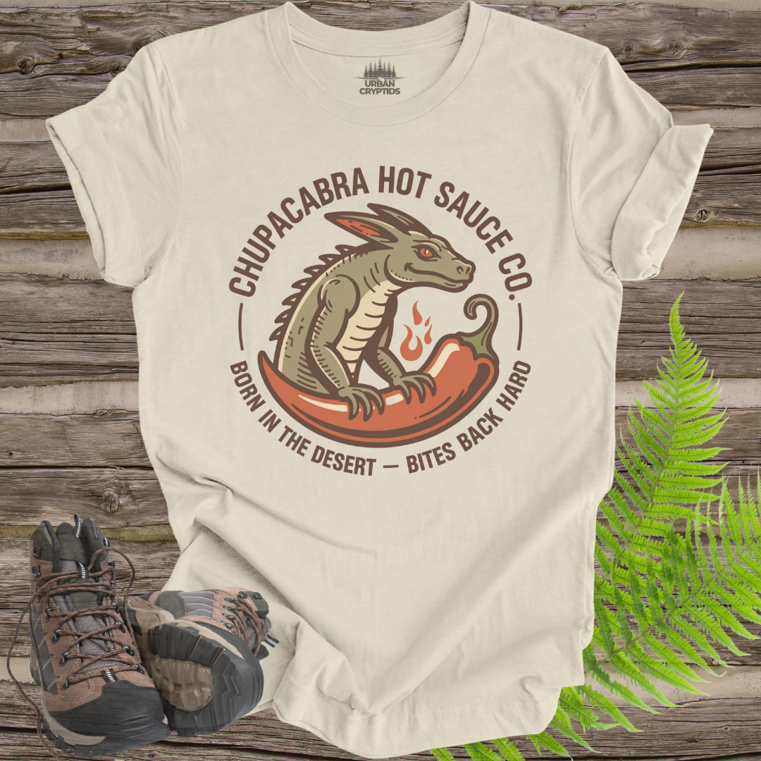 Chupacabra Hot Sauce Co. Tee – Born in the Desert, Bites Back Hard