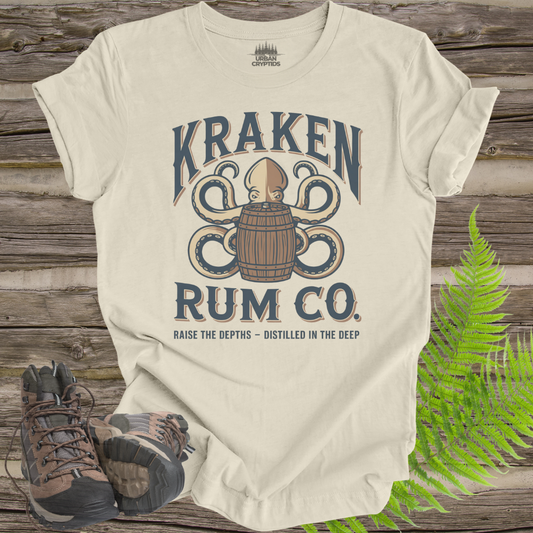 Kraken Rum Co. Tee – Distilled in the Deep