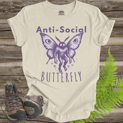 Anti-Social Butterfly Mothman Tee