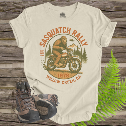 Sasquatch Rally Vintage Bigfoot T-Shirt – Willow Creek, CA