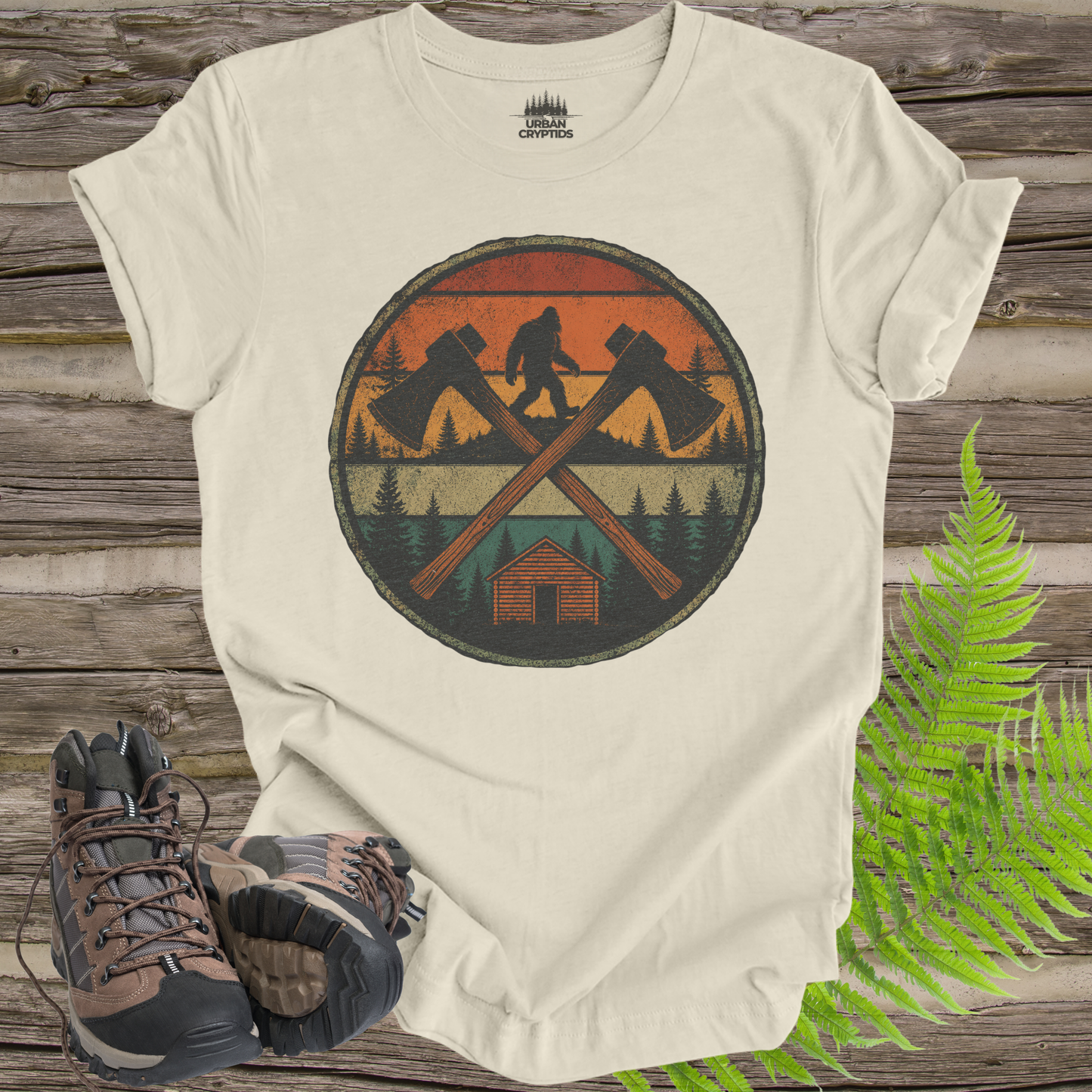 Wildman Chronicles: Under Siege | Ape Canyon 1924 Bigfoot T-Shirt
