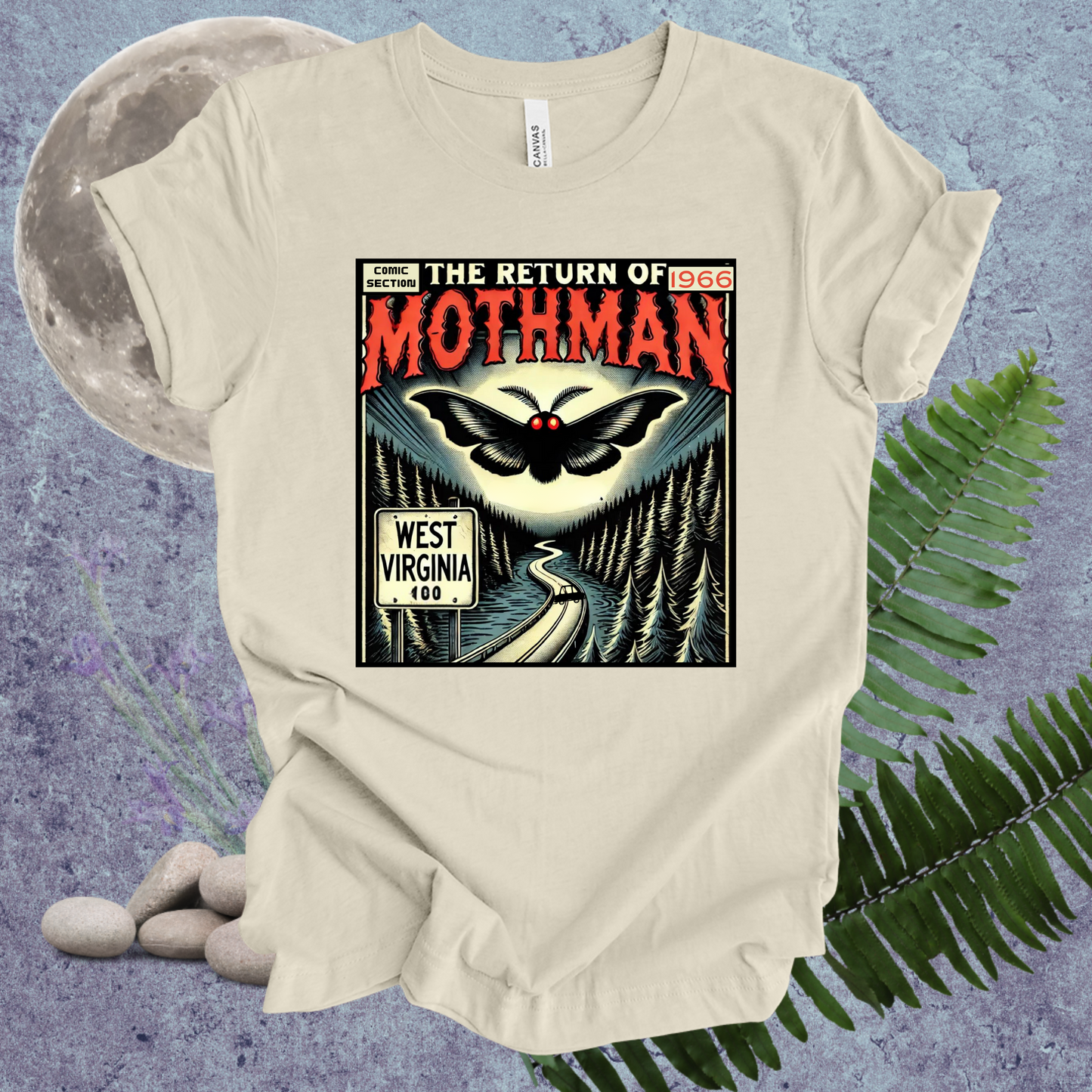 Mothman T-Shirt - West Virginia Legend Unisex Tee