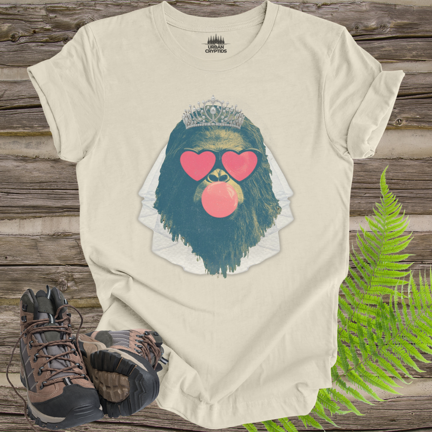 Bubblegum Sasquatch Bride Edition – Funny Bride Shirt