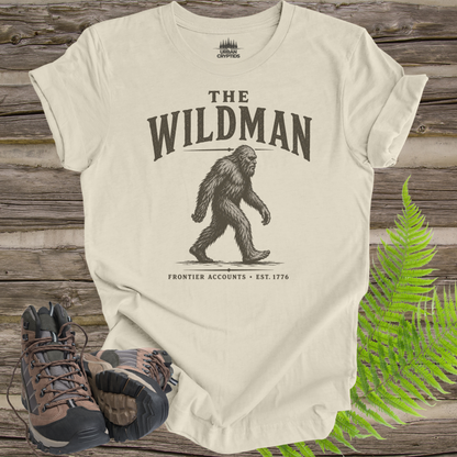 The Wildman | Frontier Accounts Est. 1776 Vintage Bigfoot T-Shirt