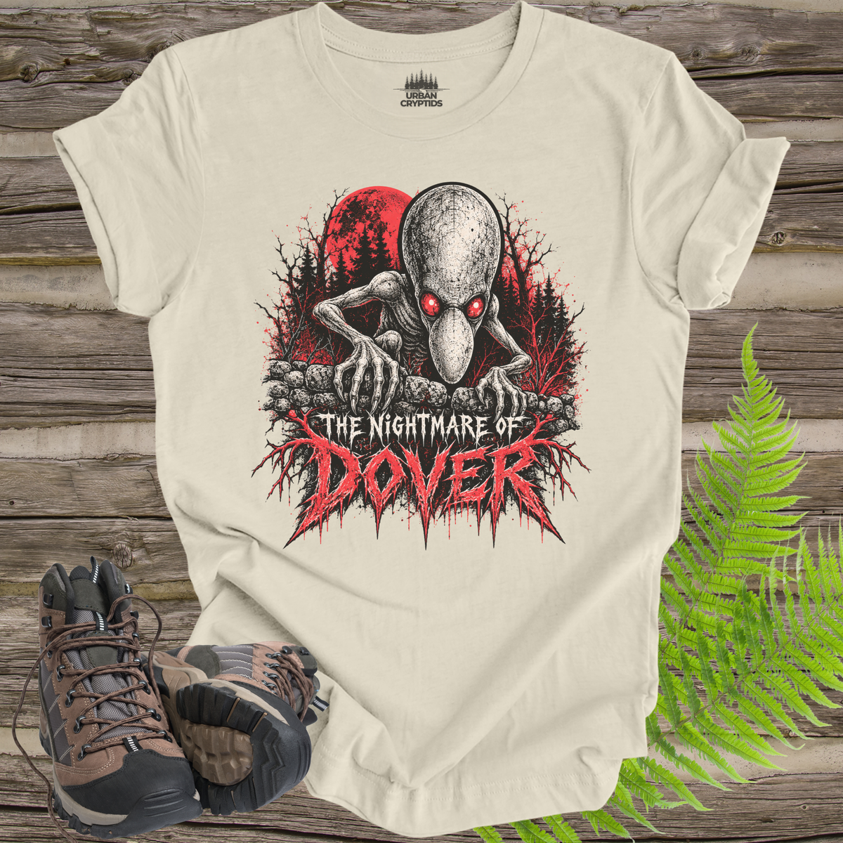 The Nightmare of Dover Demon Horror Cryptid T-Shirt