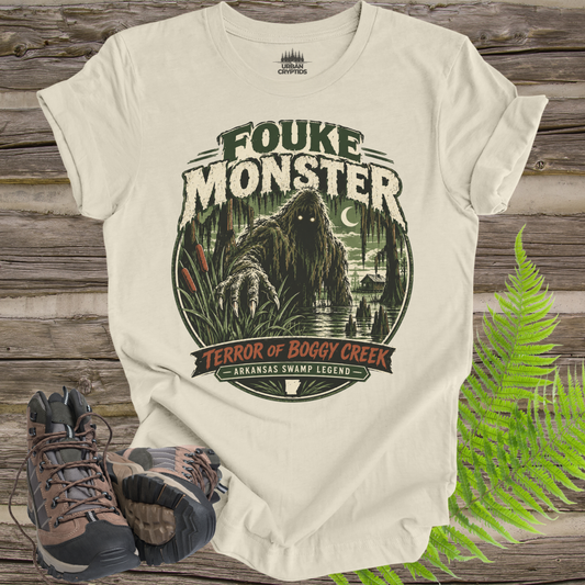 Fouke Monster T-Shirt – Boggy Creek Arkansas Cryptid Shirt