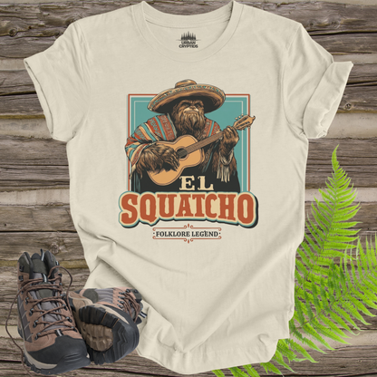 El Squatcho Funny Bigfoot Folklore Legend T-Shirt