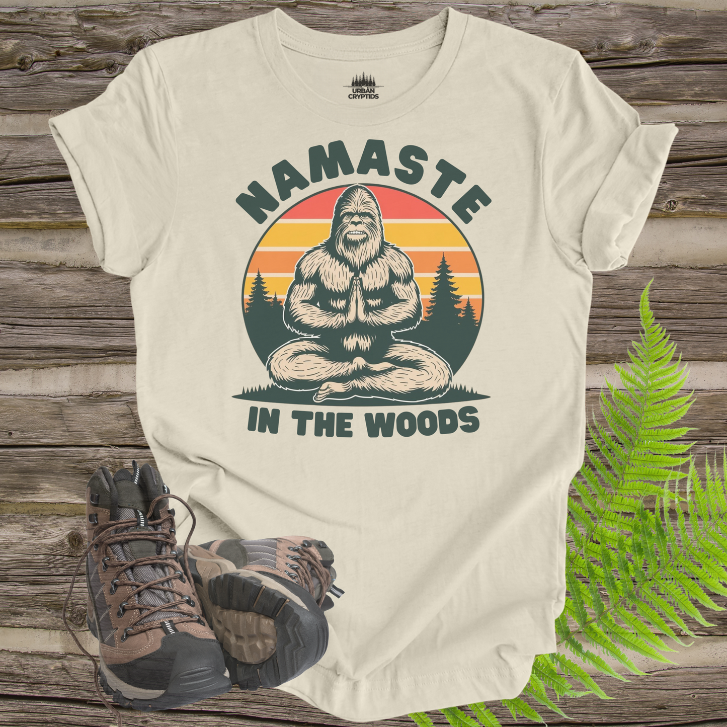 Bigfoot Namaste Tee