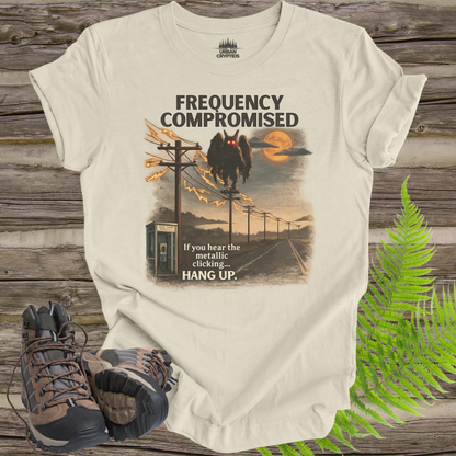 Frequency Compromised Mothman Tee