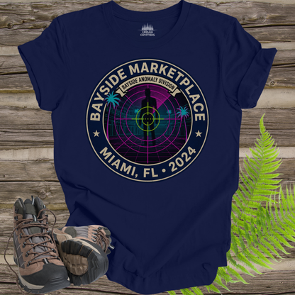 Bayside Marketplace Anomaly Division | Miami, FL 2024 Retro Cryptid T-Shirt