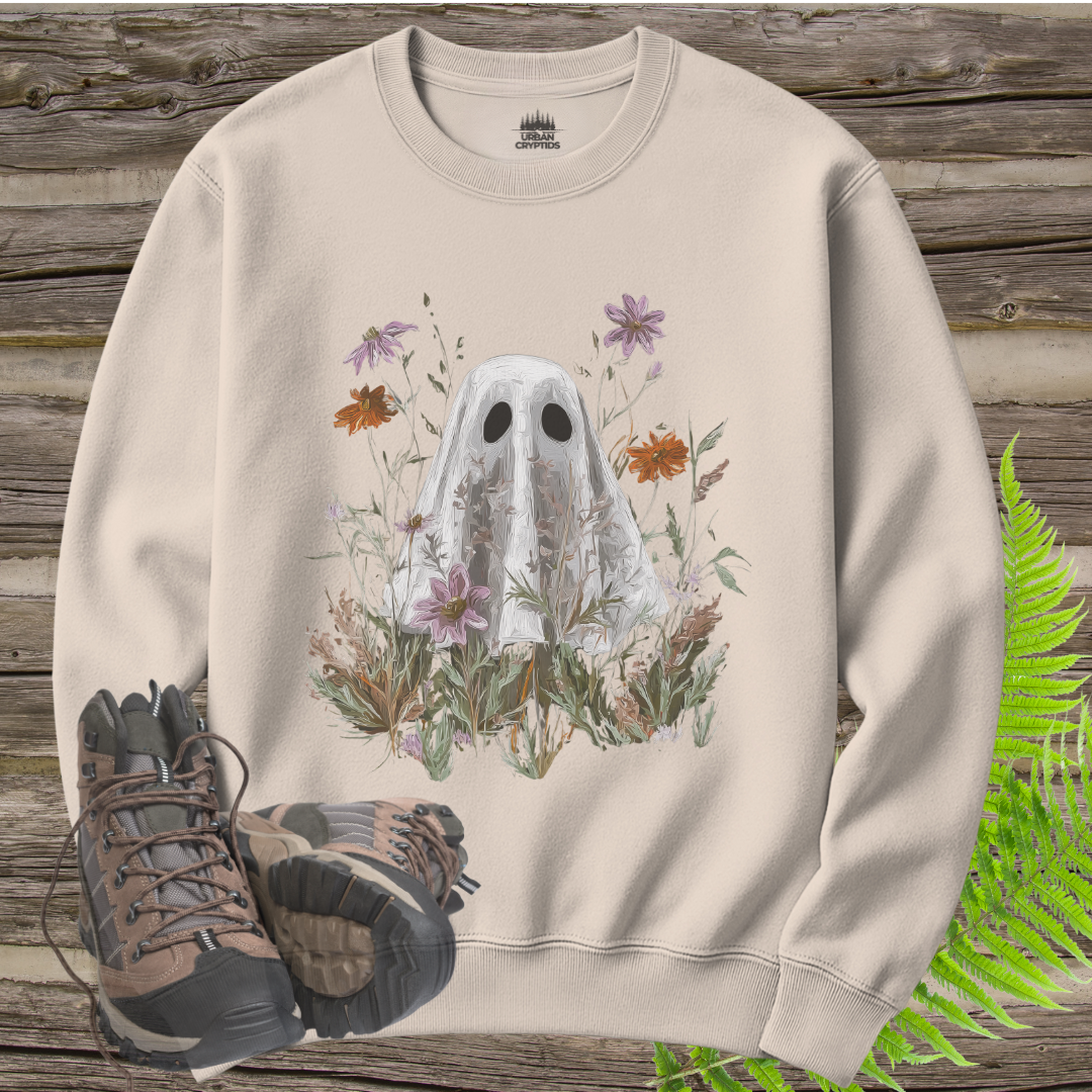 Wildflower Ghost Sleeve Print Sweatshirt – Urban Cryptids