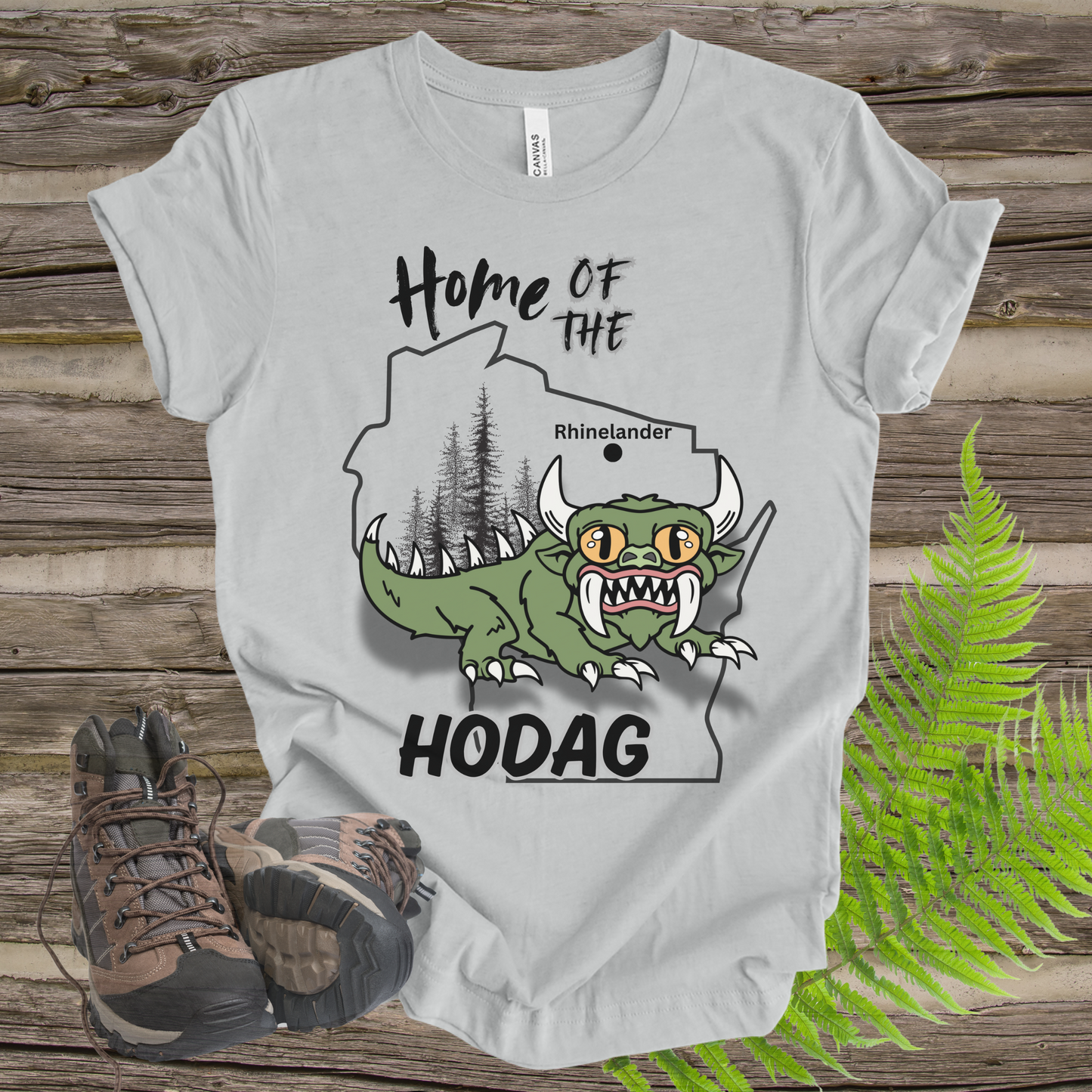 Rhinelander WI Home of the Hodag T-Shirt