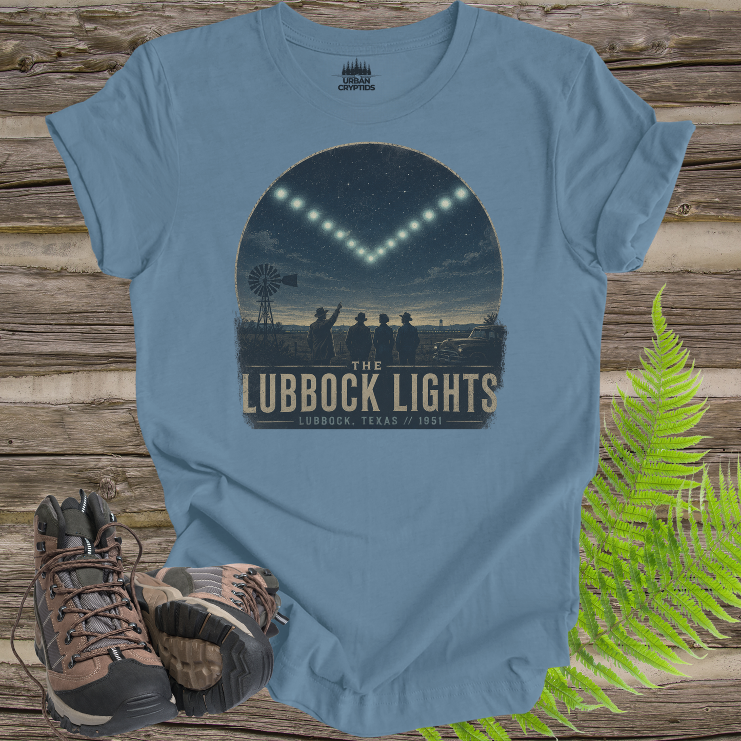 The Lubbock Lights | Vintage UFO Sighting T-Shirt