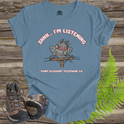 Shhh… I’m Listening – Red Eyed Chronicles Tee