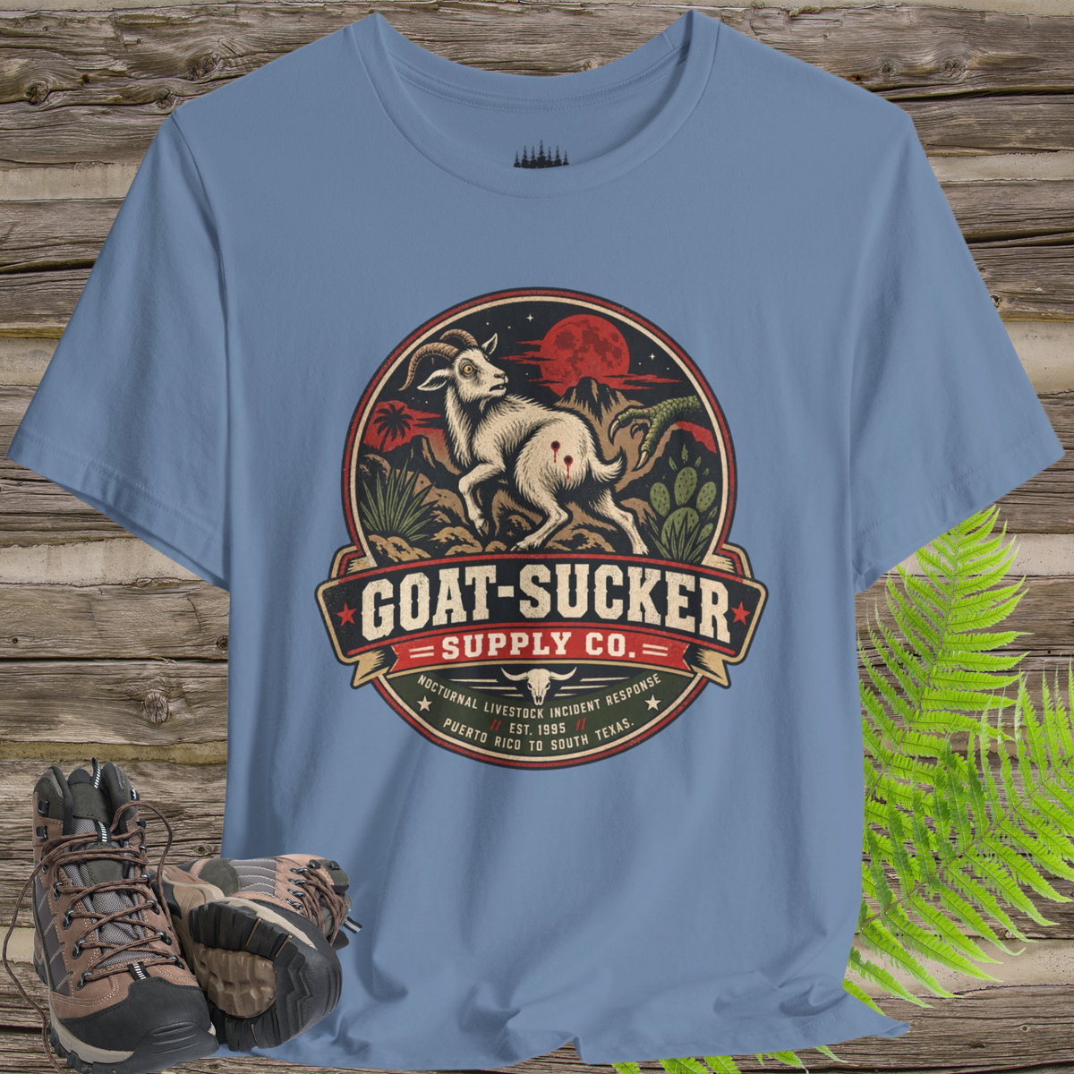 Goat-Sucker Supply Co. Chupacabra T-Shirt