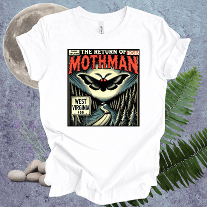 Mothman T-Shirt - West Virginia Legend Unisex Tee