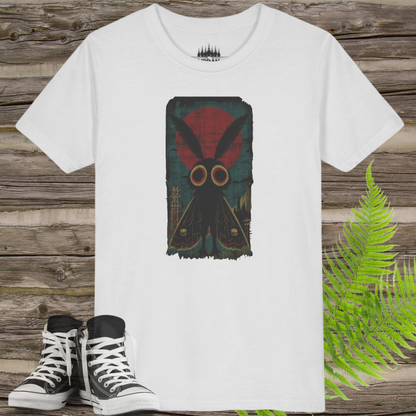 Mothman Vintage Poster Youth T-Shirt | Point Pleasant Legend