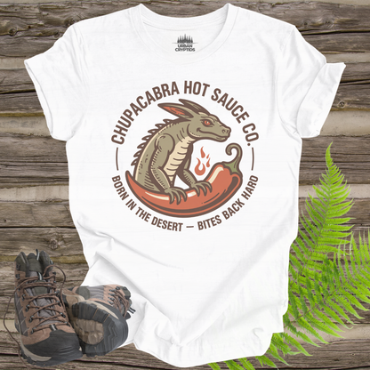 Chupacabra Hot Sauce Co. Tee – Born in the Desert, Bites Back Hard