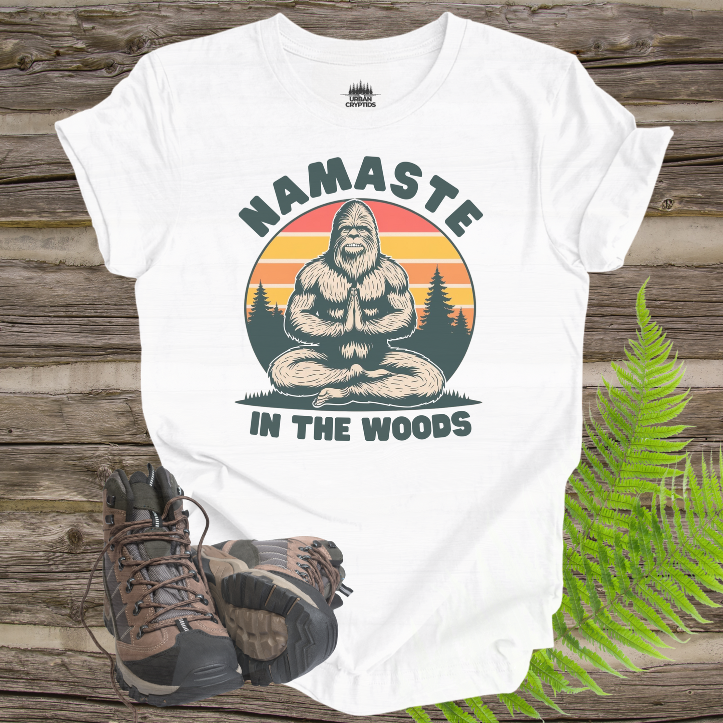 Bigfoot Namaste Tee